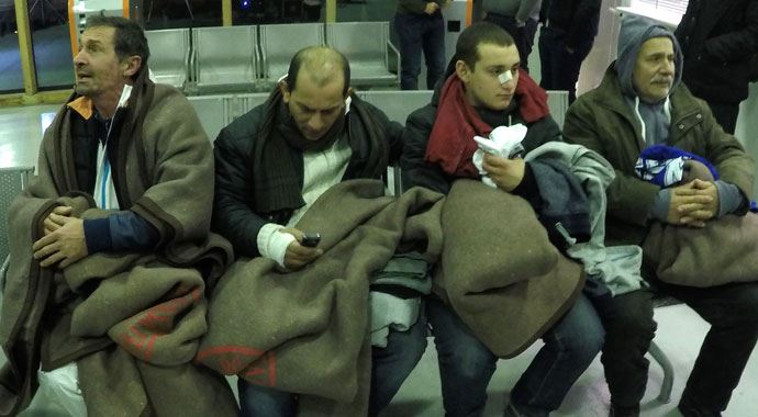 Yanan feribotun kurtarma operasyonu tamamladı Yanan feribotun kurtarma operasyonu tamamladı