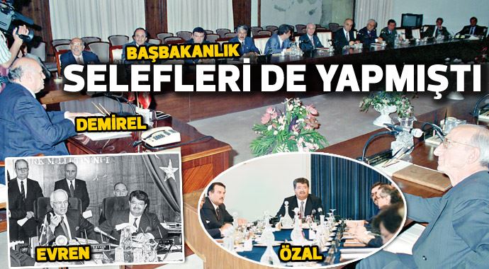Erdoğan'ın selefleri de 'başkanlık' yapmıştı Erdoğan'ın selefleri de 'başkanlık' yapmıştı