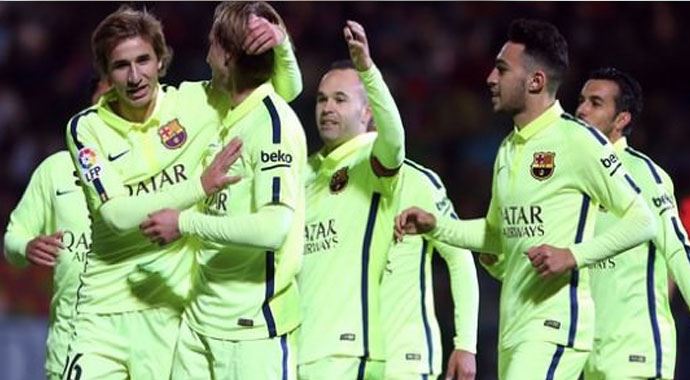 Barcelona&#039;dan kupada farklı tarife