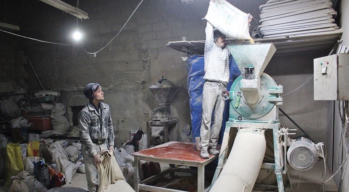 Suriye'de içler acısı durum Suriye'de içler acısı durum