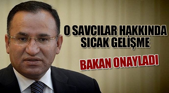 O savcılar için sıcak gelişme