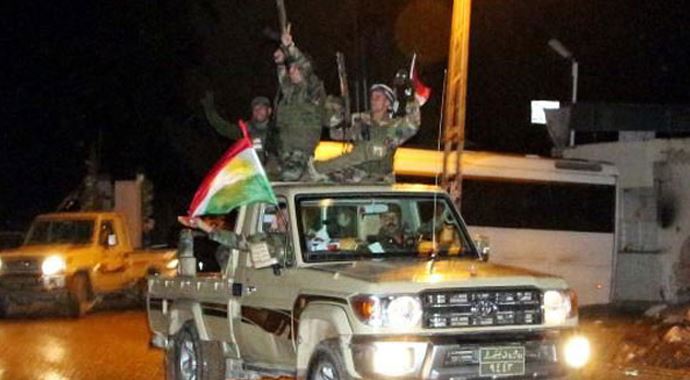 Peşmerge Kobani'ye hareket etti! Peşmerge Kobani'ye hareket etti!