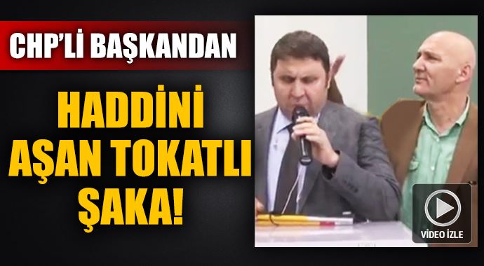 CHP'li Belediye Başkanı'ndan engelli vatandaşa tokatlı şaka! CHP'li Belediye Başkanı'ndan engelli vatandaşa tokatlı şaka!