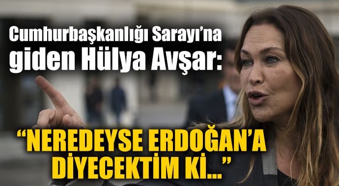 Hülya Avşar öyle bir benzetme yaptı ki... Hülya Avşar öyle bir benzetme yaptı ki...