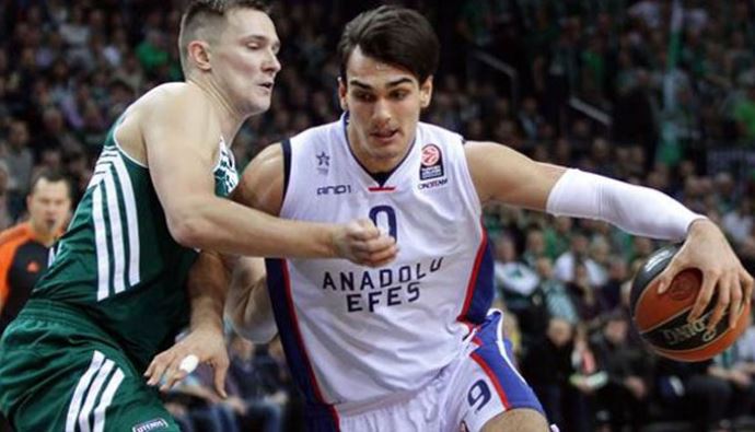Anadolu Efes'ten 6'ıncı galibiyet Anadolu Efes'ten 6'ıncı galibiyet