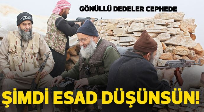 Esad'a karşı 'Gönüllü Yaşlılar Birliği' kuruldu Esad'a karşı 'Gönüllü Yaşlılar Birliği' kuruldu