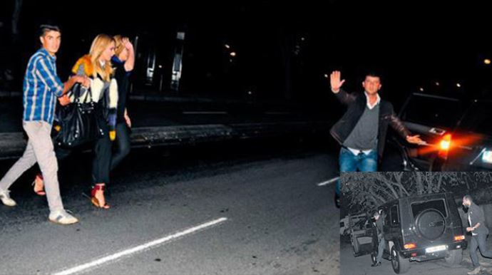 Hadise yine kaçamadı