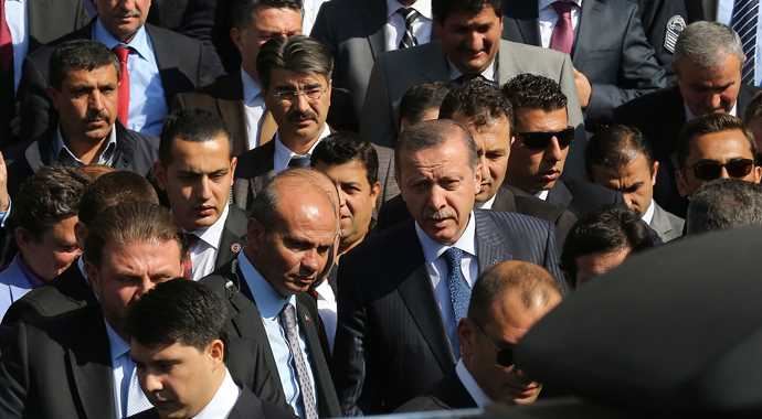 Erdoğan namazını Üsküdar'da kıldı