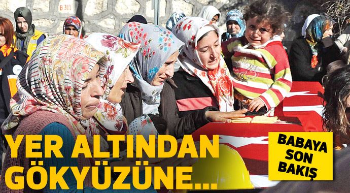 Madencilere hüzünlü veda Madencilere hüzünlü veda