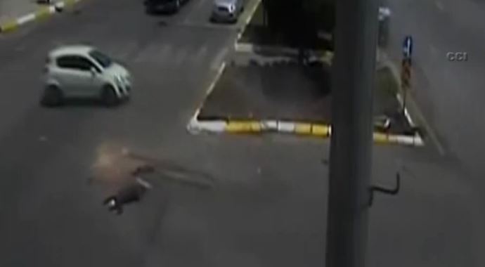 Korkunç kazalar kamerada Korkunç kazalar kamerada