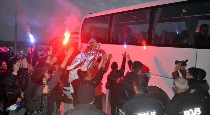 Trabzonspor Konya'ya geldi Trabzonspor Konya'ya geldi