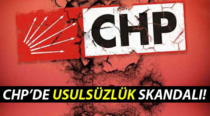 CHP&#039;nin harcaması &#039;usulsüz&#039; bulundu