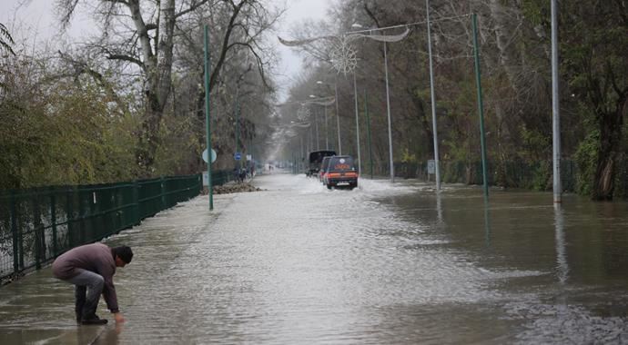 Edirne'de Tunca ve Meriç köprüleri trafiğe açıldı Edirne'de Tunca ve Meriç köprüleri trafiğe açıldı