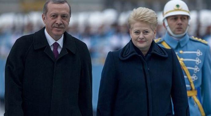 Litvanya Cumhurbaşkanı için resmi tören