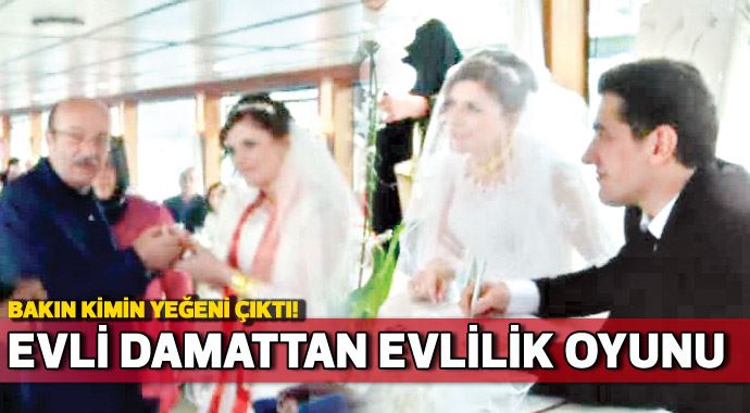 CHP&#039;li Bekaroğlu&#039;nun yeğeninden evlilik oyunu