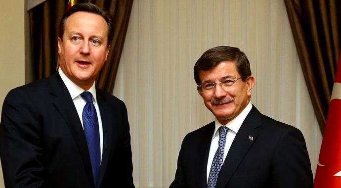 Davutoğlu ve Cameron&#039;dan kritik açıklamalar