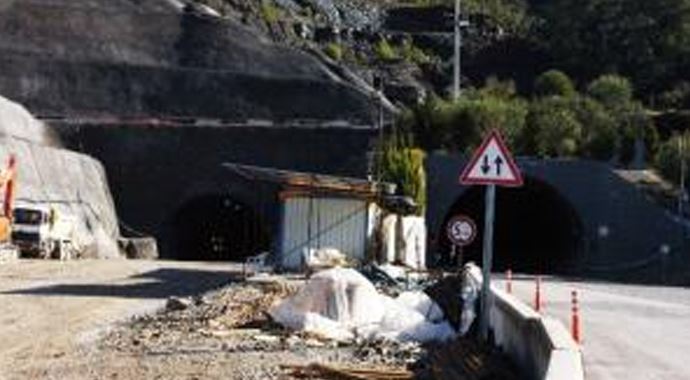 Göcek İkiz Tüneli&#039;nde 117 metreye ulaşıldı 
