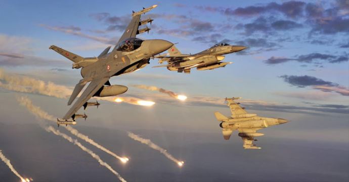 F-16&#039;lar Suriye için havalandı