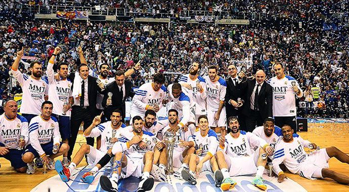 İspanya'da potanın 'Kral'ı Real Madrid İspanya'da potanın 'Kral'ı Real Madrid