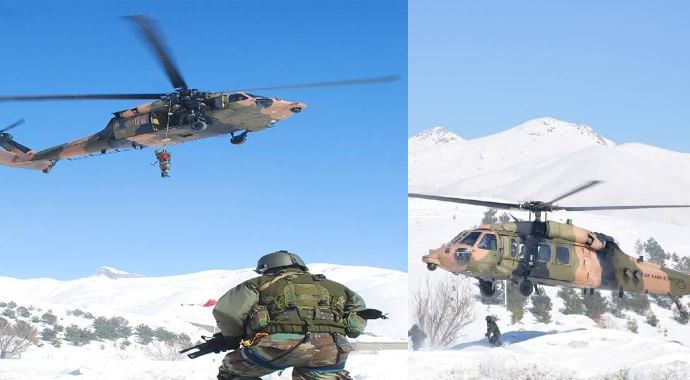 Hakkari&#039;de nefes kesen tatbikat 