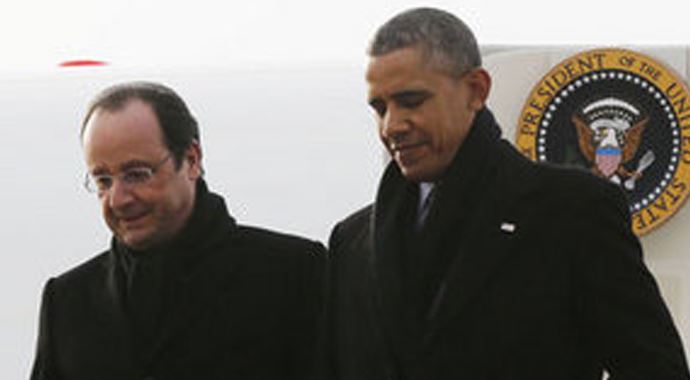 Fransa Cumhurbaşkanı Hollande Washington'da Fransa Cumhurbaşkanı Hollande Washington'da