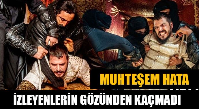 Muhteşem Yüzyıl'da muhteşem hata! Muhteşem Yüzyıl'da muhteşem hata!