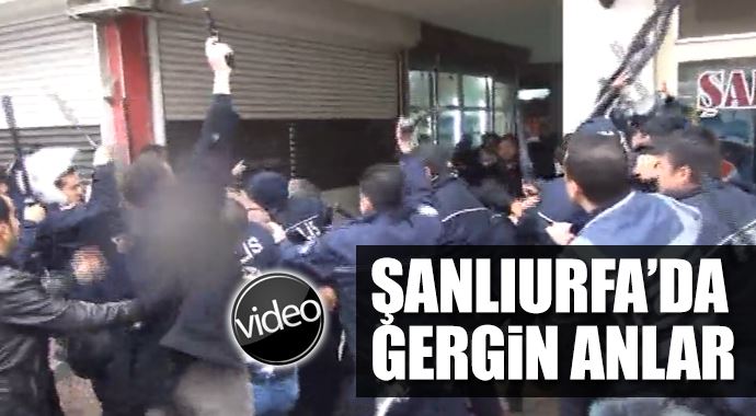 Şanlıurfa'da gergin anlar Şanlıurfa'da gergin anlar