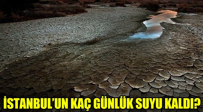 İstanbul'un bu kadar suyu kaldı! 100 günden fazla ama...
