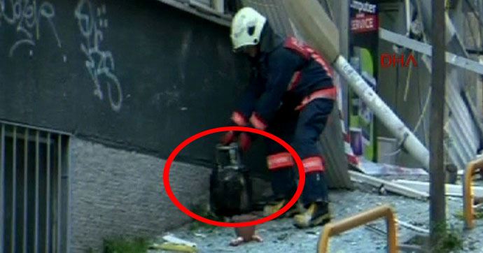 Taksim'deki patlamanın gizemi bu tüpte gizli Taksim'deki patlamanın gizemi bu tüpte gizli