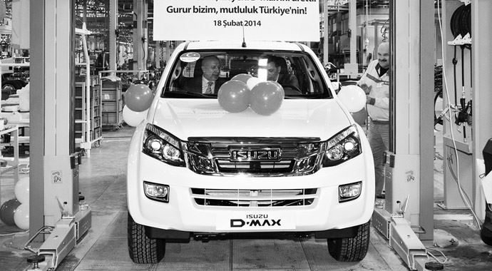 İlk yerli D-Max üretildi İlk yerli D-Max üretildi