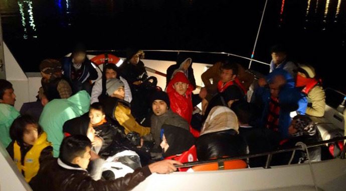 Ege&#039;de &#039;kaçak faciası&#039; son anda önlendi