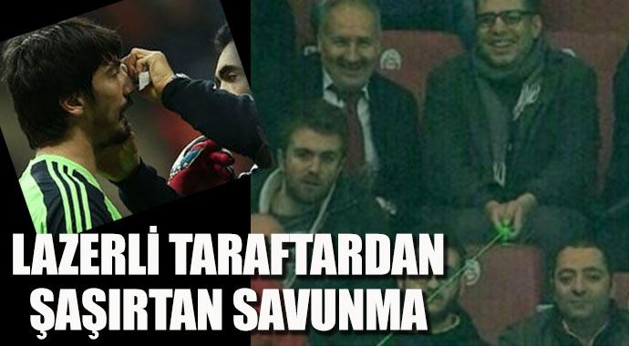 Tolga Zengin&#039;e lazer tutan taraftardan şaşırtan açıklama