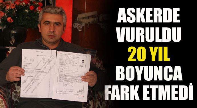 Kafasındaki kurşunla 20 yıl yaşadı, meğer haberi yokmuş Kafasındaki kurşunla 20 yıl yaşadı, meğer haberi yokmuş