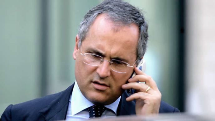 Lazio başkanı Claudio Lotito'ya ölüm tehdidi Lazio başkanı Claudio Lotito'ya ölüm tehdidi