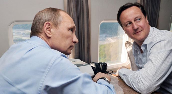 Putin ve Cameron&#039;dan telefon diplomasisi
