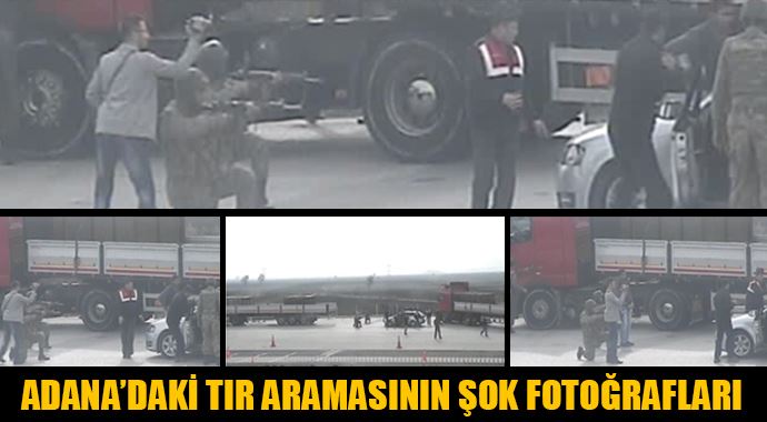 Başbakan'ın "İhanet" dediği "TIR" aramasından şok fotoğraflar Başbakan'ın "İhanet" dediği "TIR" aramasından şok fotoğraflar