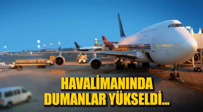 New York Havalimanı&#039;nda yangın paniği