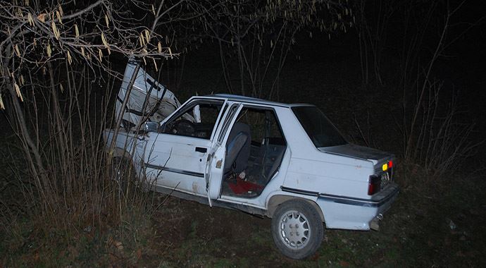 Ordu&#039;da otomobil fındık bahçesine devrildi: Çok sayıda yaralı var