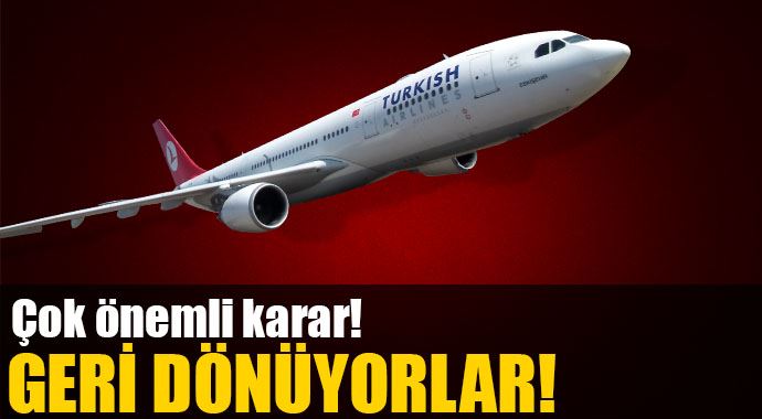 THY'den atılan 305 personel geri dönüyor THY'den atılan 305 personel geri dönüyor