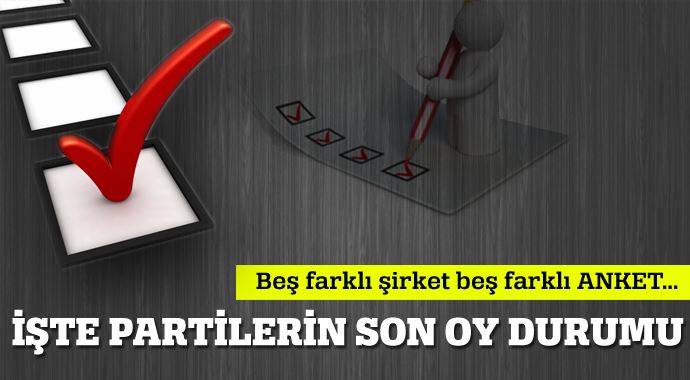 İşte partilerin son oy durumu... İşte partilerin son oy durumu...