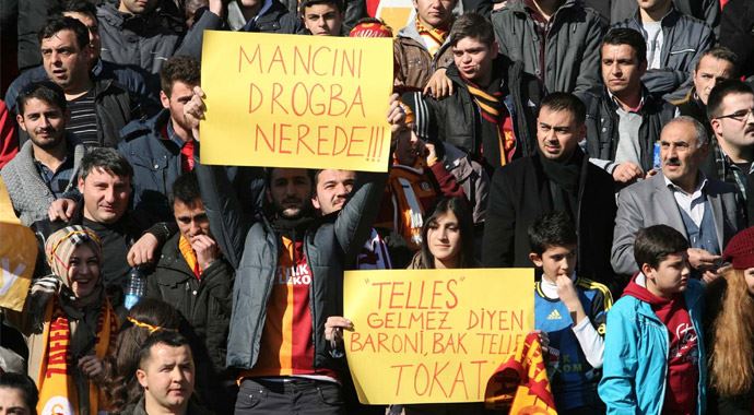 Galatasaraylılar'dan Mancini'ye 'Drogba nerede' tepkisi