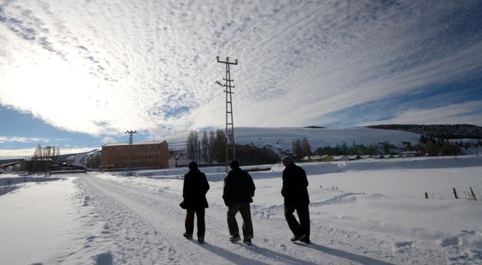 Sibirya soğuklarını yaşayan Kars - 35 dereceyi gördü