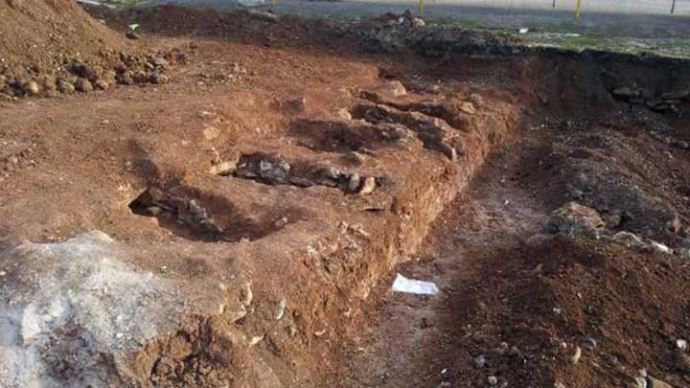 Diyarbakır'da kışladan insan kemikleri çıktı