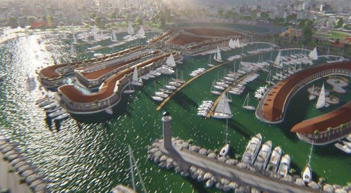 25 milyon turist çekecek marina