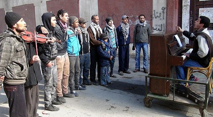 Müzik sesini kurşun sesine tercih ettiler
