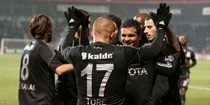 Beşiktaş'ın 89 günlük deplasman hasreti sona erdi