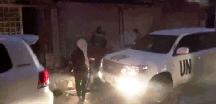 BM heyetine bombalı saldırı BM heyetine bombalı saldırı