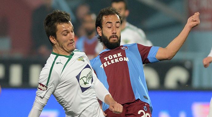 Olcan Adın Trabzon&#039;un en golcü oyuncusu oldu