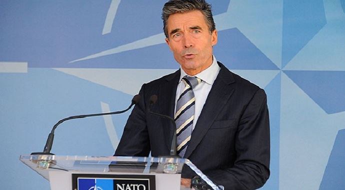 Rasmussen: "Sağlam şekilde Ukrayna tarafında duruyoruz" Rasmussen: "Sağlam şekilde Ukrayna tarafında duruyoruz"