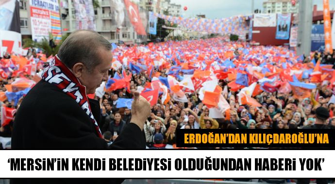 Başbakan Erdoğan Mersin'de konuştu Başbakan Erdoğan Mersin'de konuştu